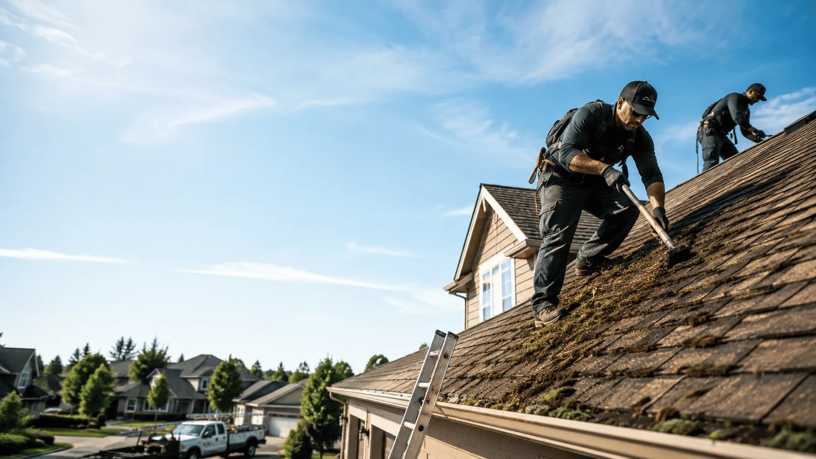 Roof Moss Removal in Monahans, TX near me